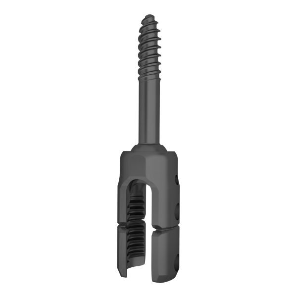 Posterior Cervical Long Arm Polyaxial Pedicle Screw Half Threaded - Image 3
