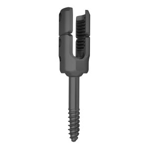 Posterior Cervical Long Arm Polyaxial Pedicle Screw Half Threaded